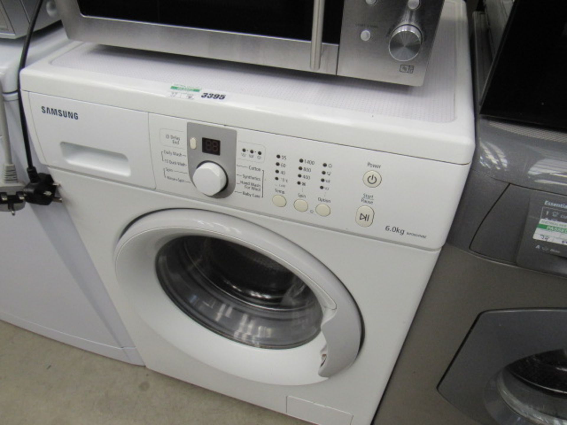 3412 Samsung 6kg washing machine