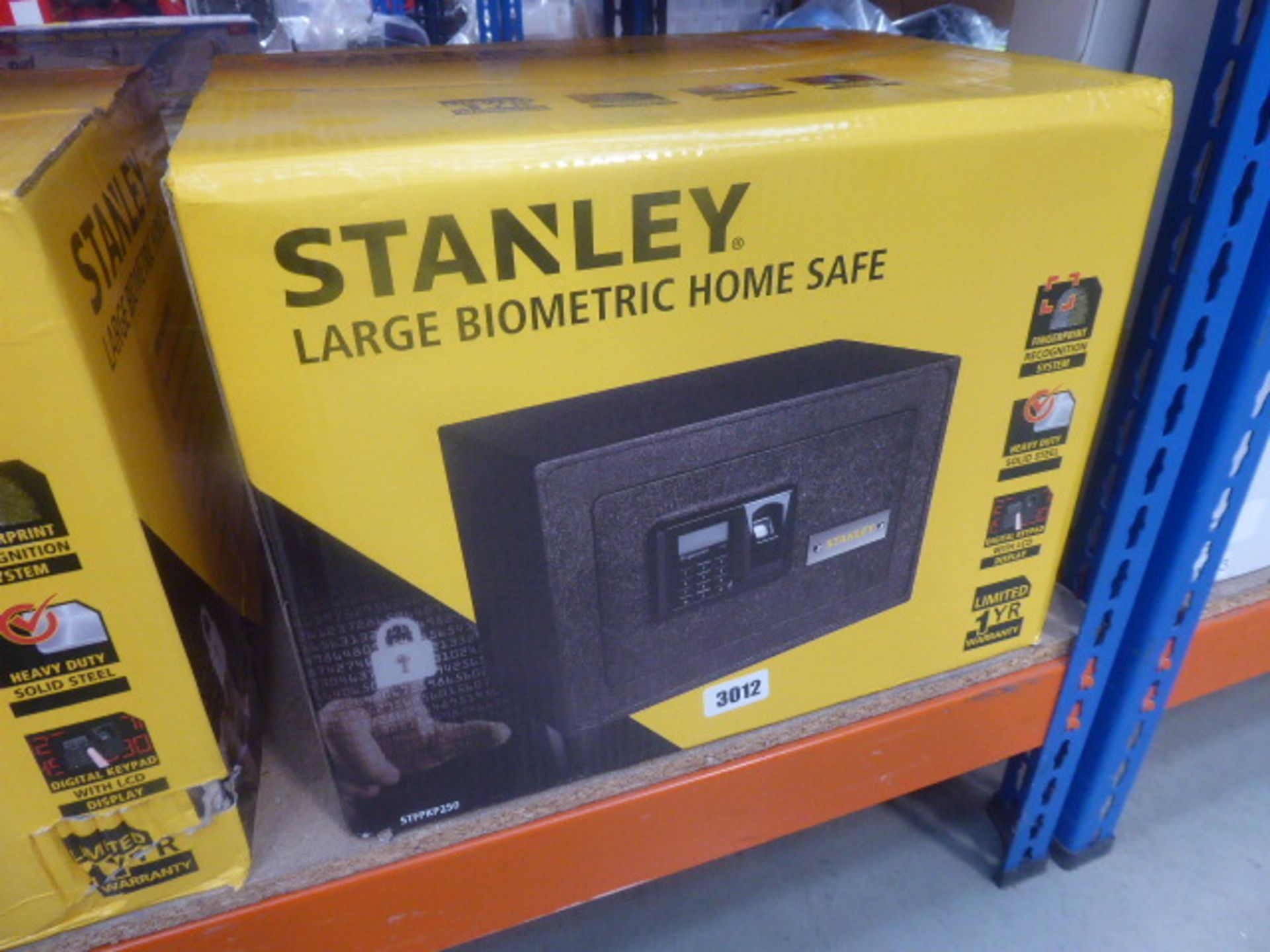 Stanley large biometric home safe