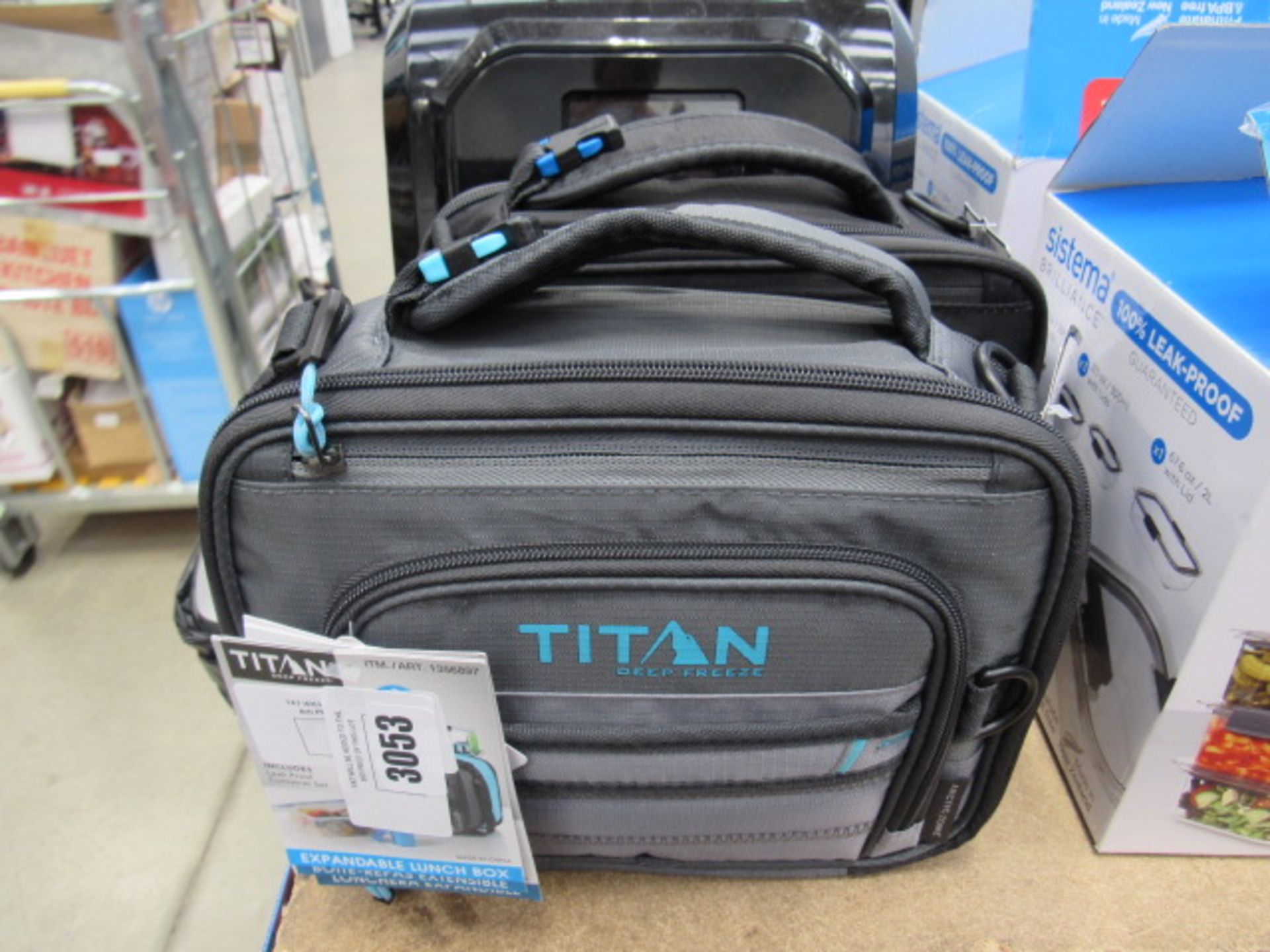 2 titan deep freeze lunch bags