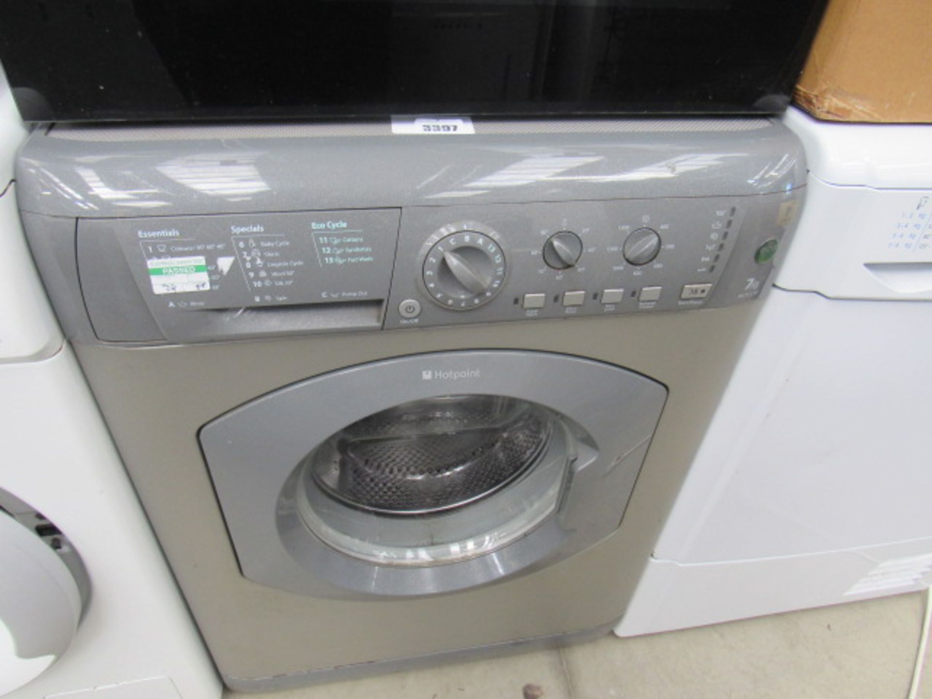 Hot point washing machine