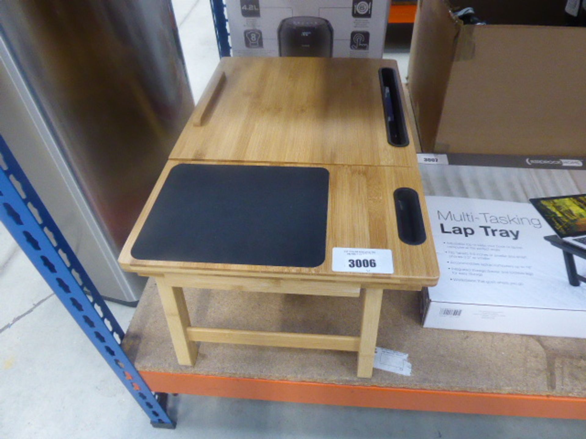 Multi tasking lap tray, unboxed