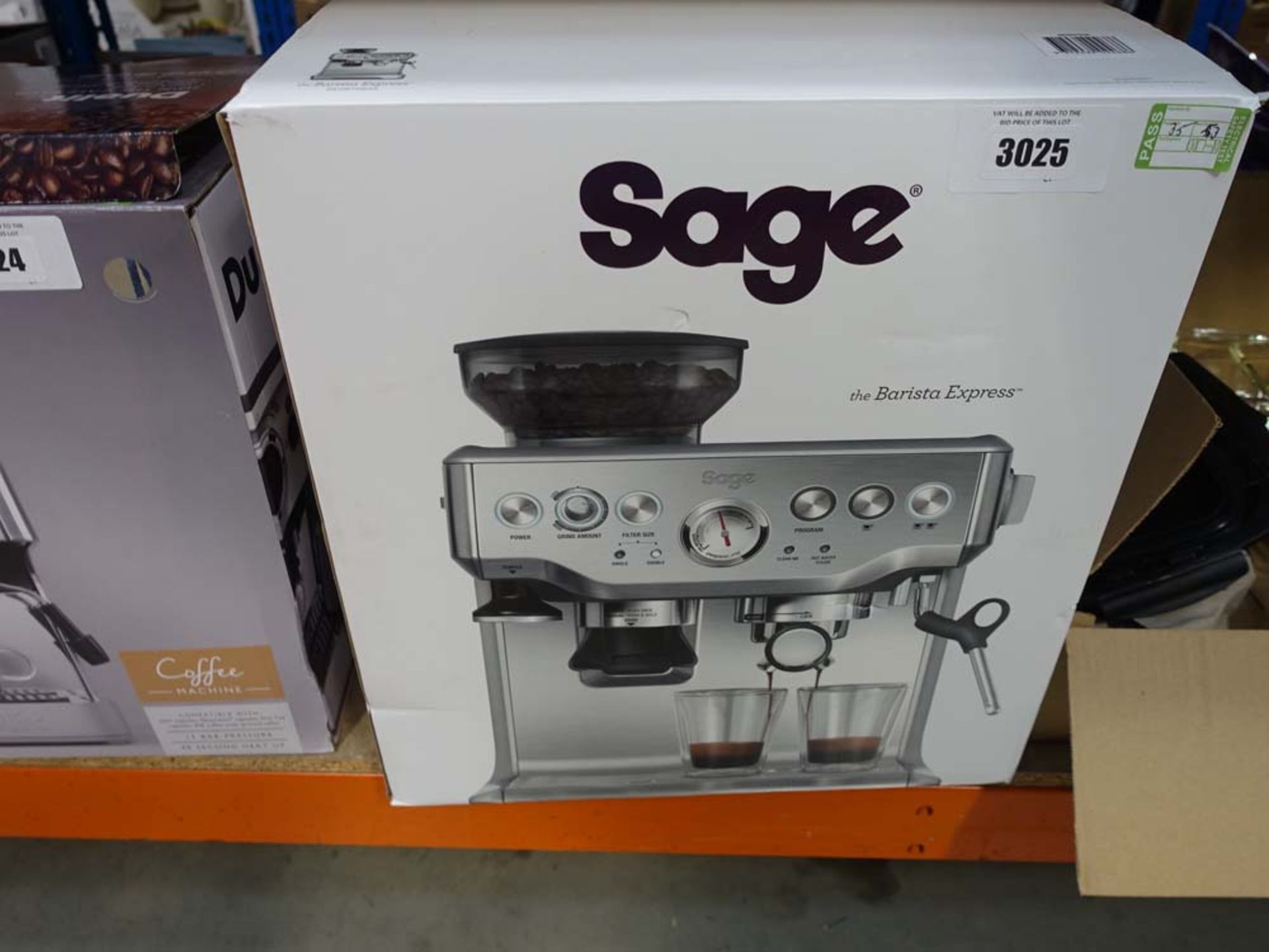 (43) Saga Barista Express coffee machine