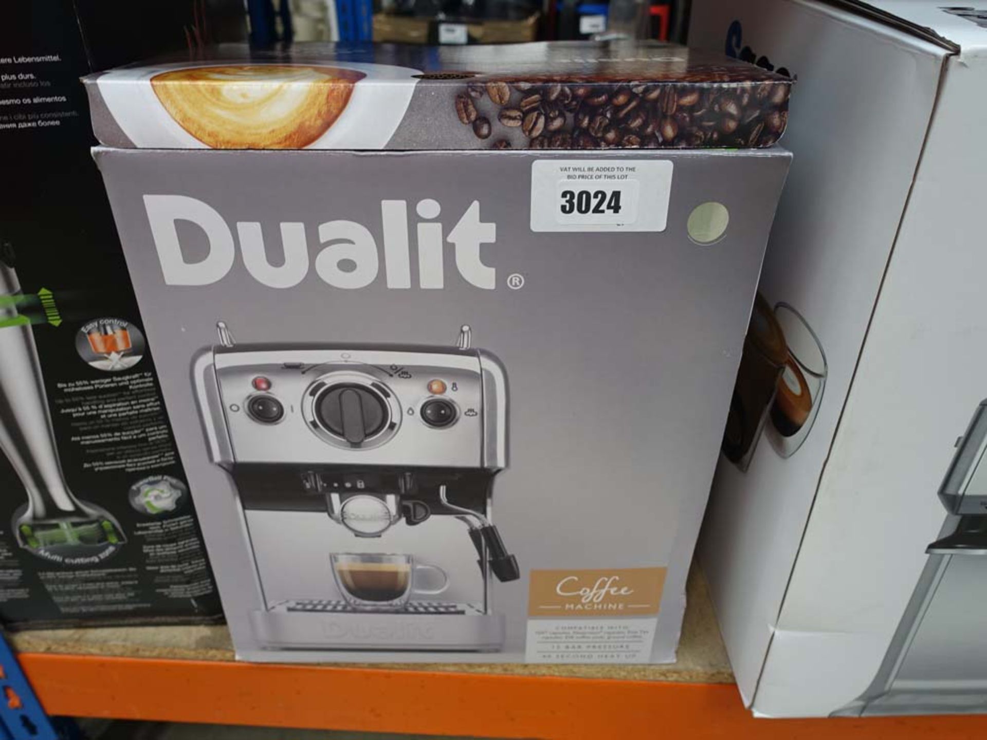 Dualite coffee machine