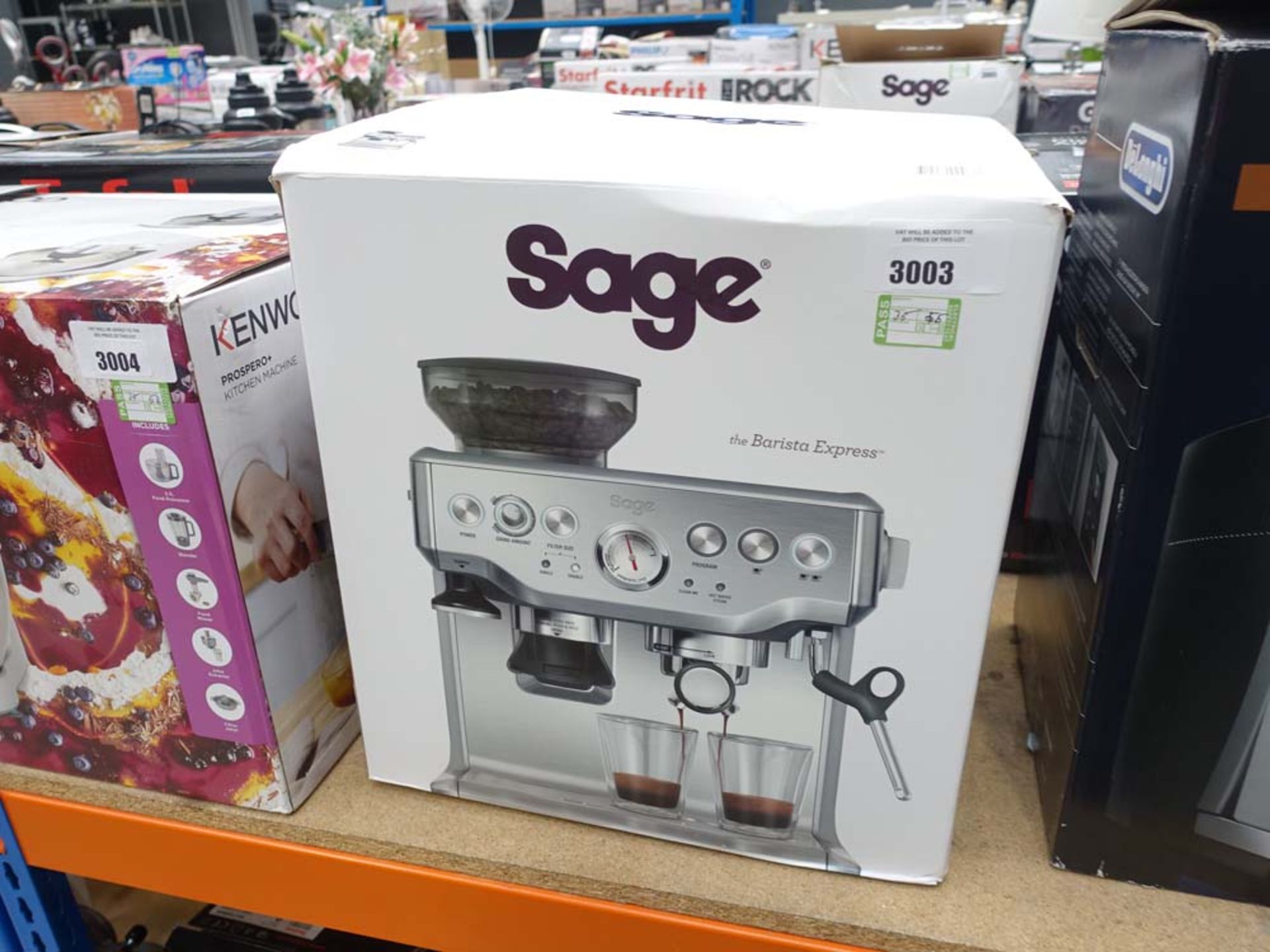 (55) Saga Barister Express coffee machine