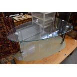 5310 Glazed 2 tier coffee table