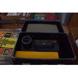 Cased Kodak carousel slide projector