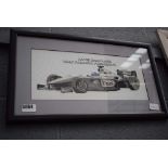 David Coulthard west Mclaren Mercedes F1 tapestry