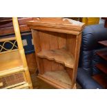 5098 - Pine 2 tier hanging corner unit