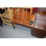 Teak square top coffee table (collectors item see soft furnishings policy)
