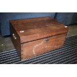 Teak storage box