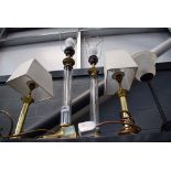 5 tablelamps with shades (125)