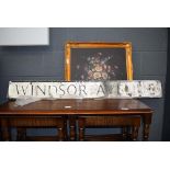 Reproduction sign for Windsor Avenue