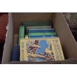 Box containing a qty of childrens novels
