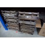 5372 - 10 pine potato trays