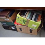 Approx. 18 boxes of reference books and novels