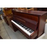 Challen upright piano with stool
