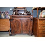 19th century mahogany chiffonier