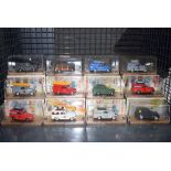 Cage containing collectors commericale Fiat 500 diecast model cars