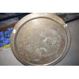 Brass Middle Eastern tray