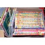 Box containing Noddy books