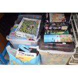 Two boxes of board games