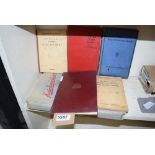 Quantity of Austin 7 motor manuals including Automotive Austin service journal from 1927-1939