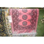 5223 Pink bokhara prayer mat