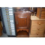 Edwardian pot cupboard with second tier