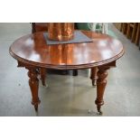 Victorian extending breakfast table