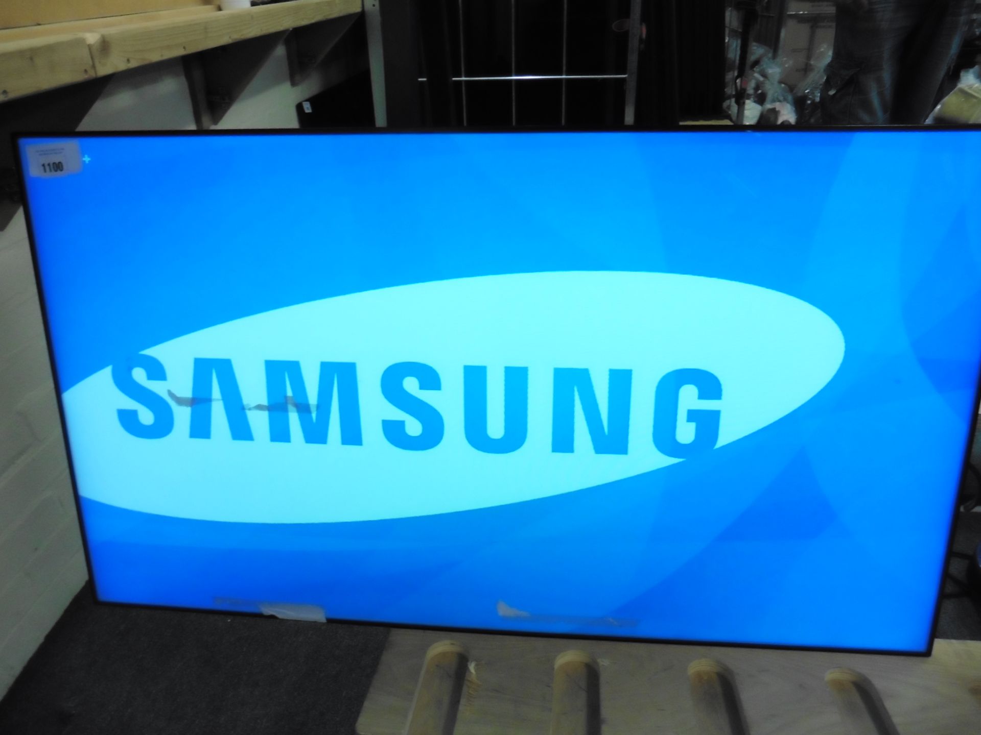 Samsung model UE46D colour display screen with tape on screen(manufactured 2014)