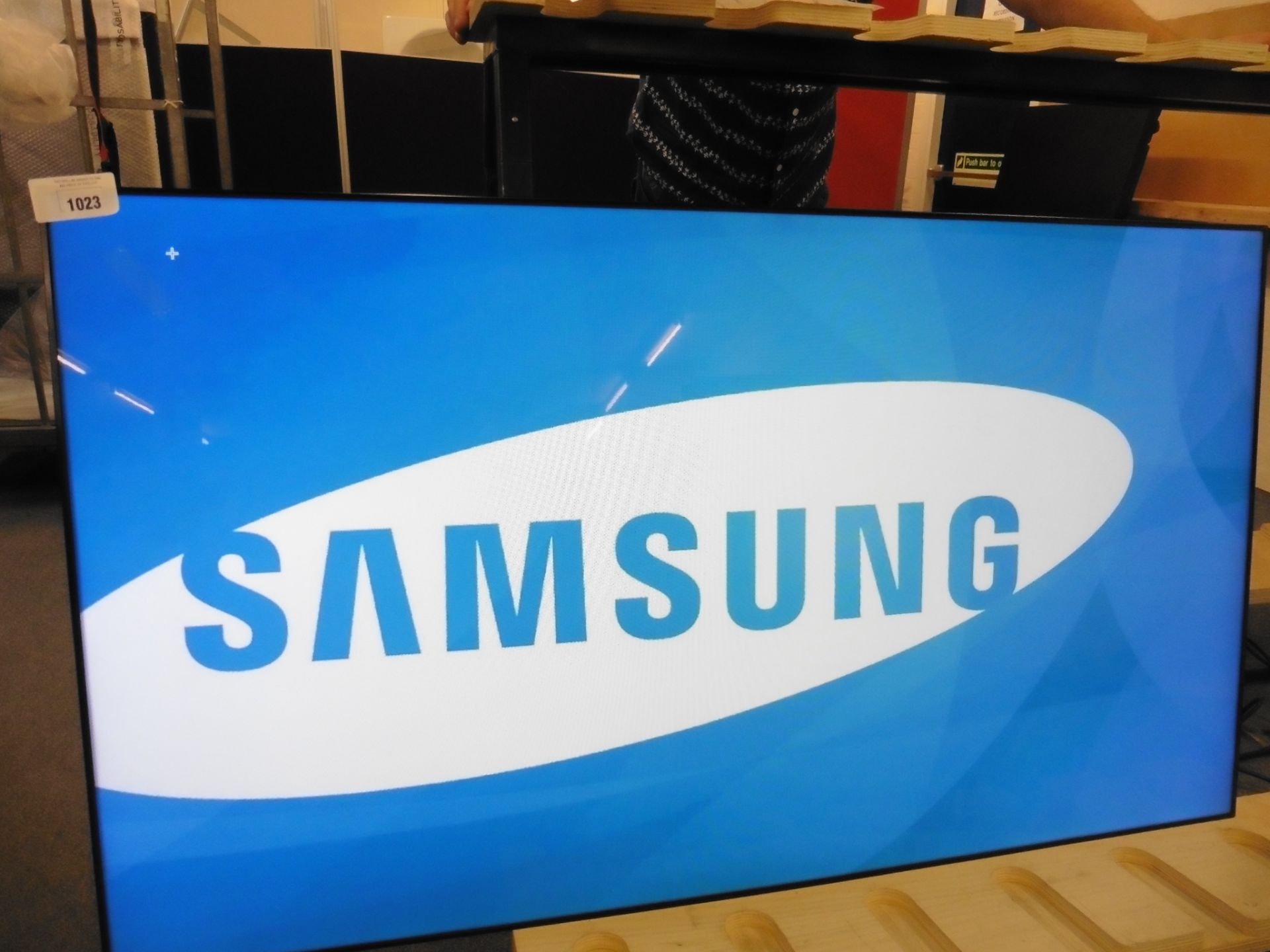 Samsung model UE55D professional 55'' colour display with remote (manufactured 2016)