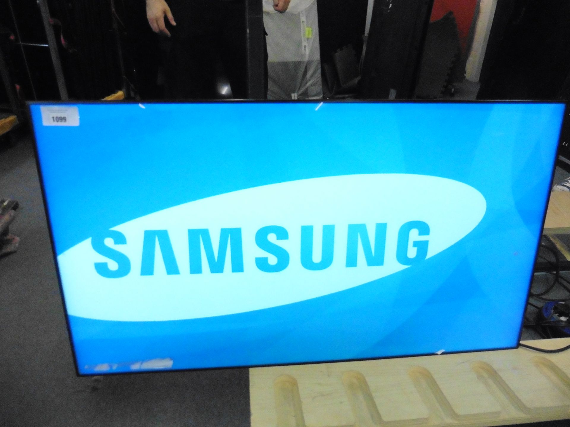 Samsung model UE46D colour display screen with tape on screen(manufactured 2014)