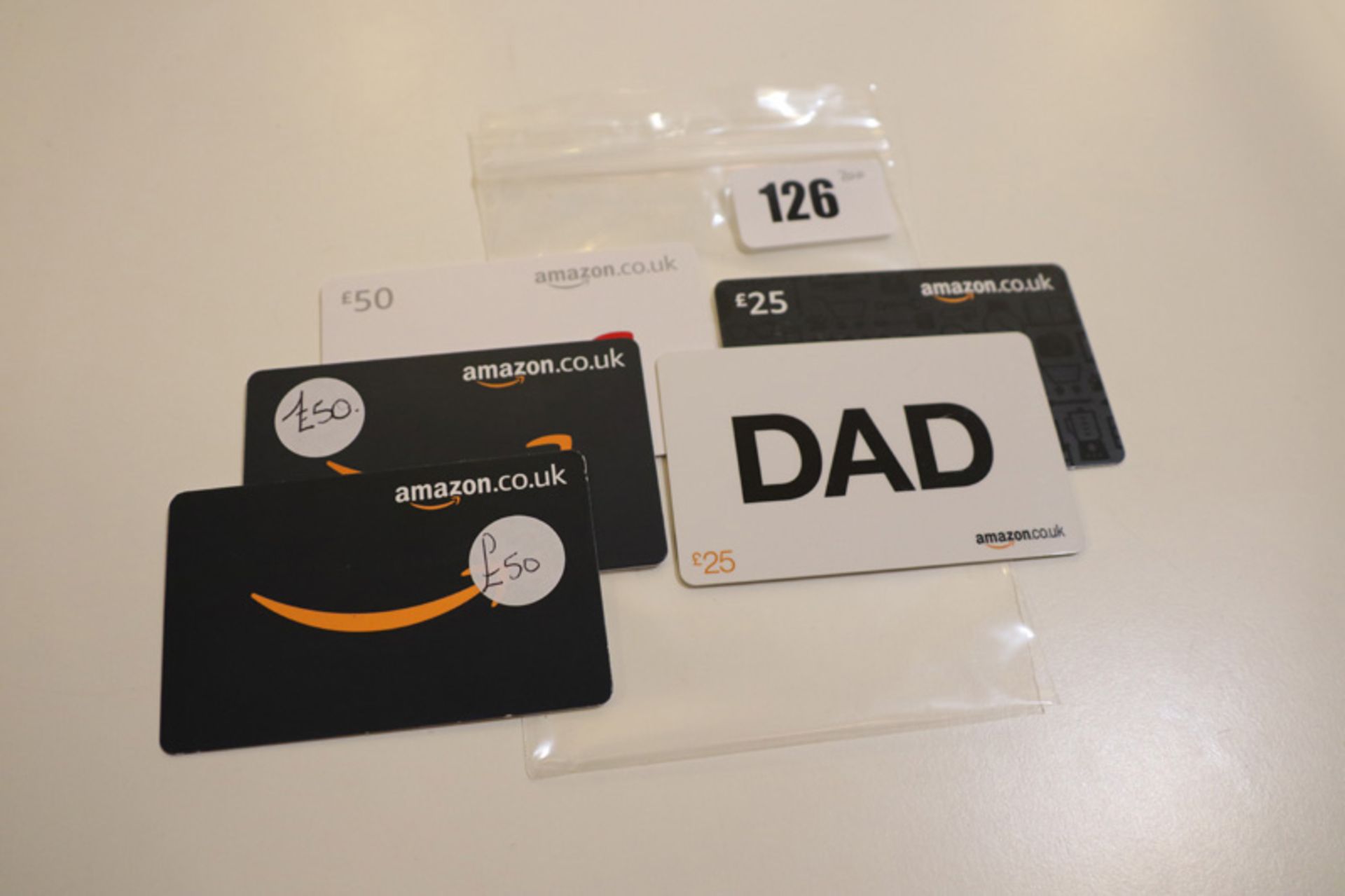 Amazon (x5) - Total face value £200