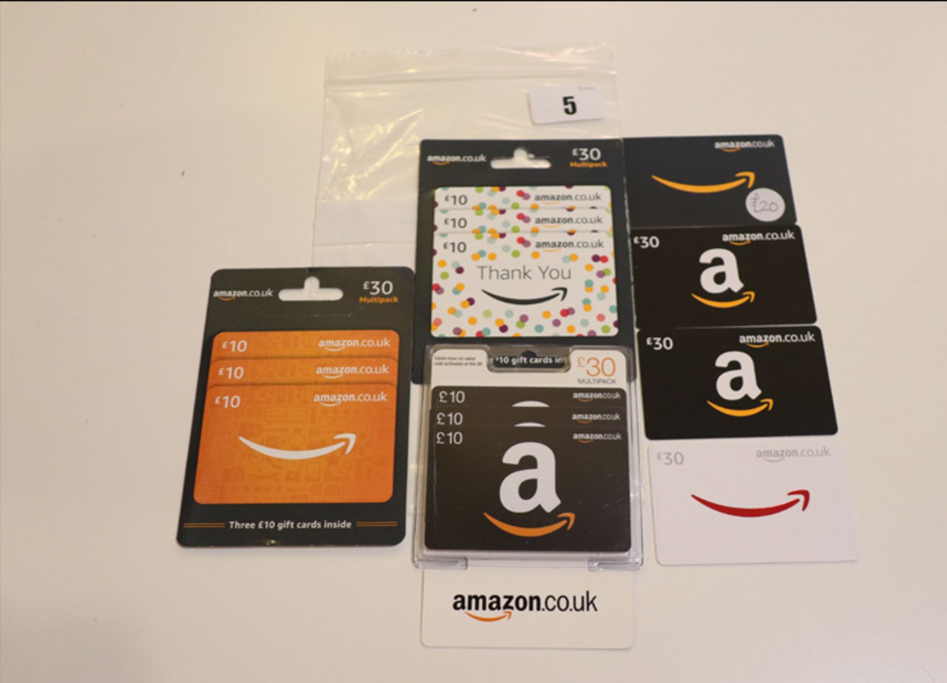 Amazon (x7) - Total face value £200