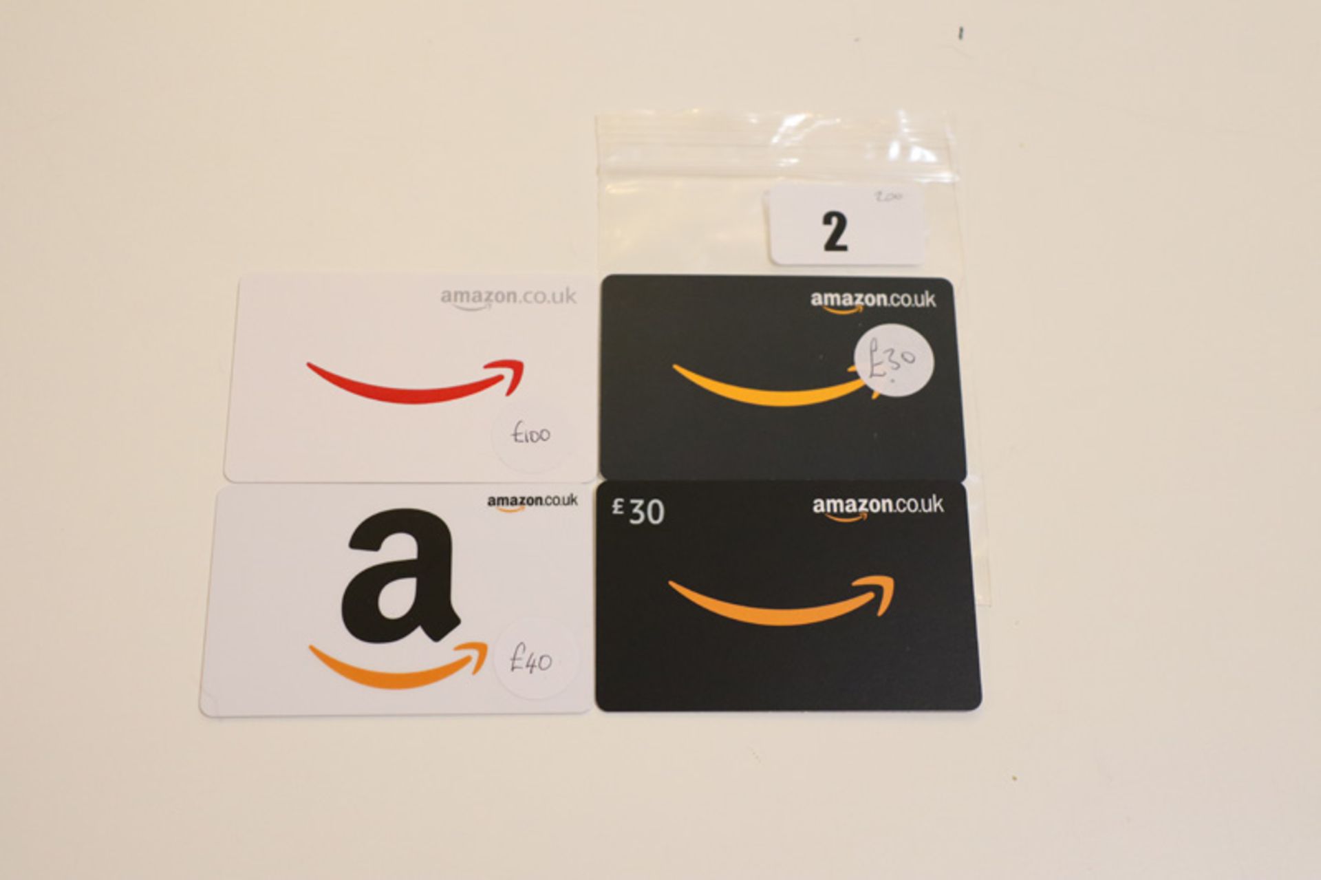 Amazon (x4) - Total face value £200