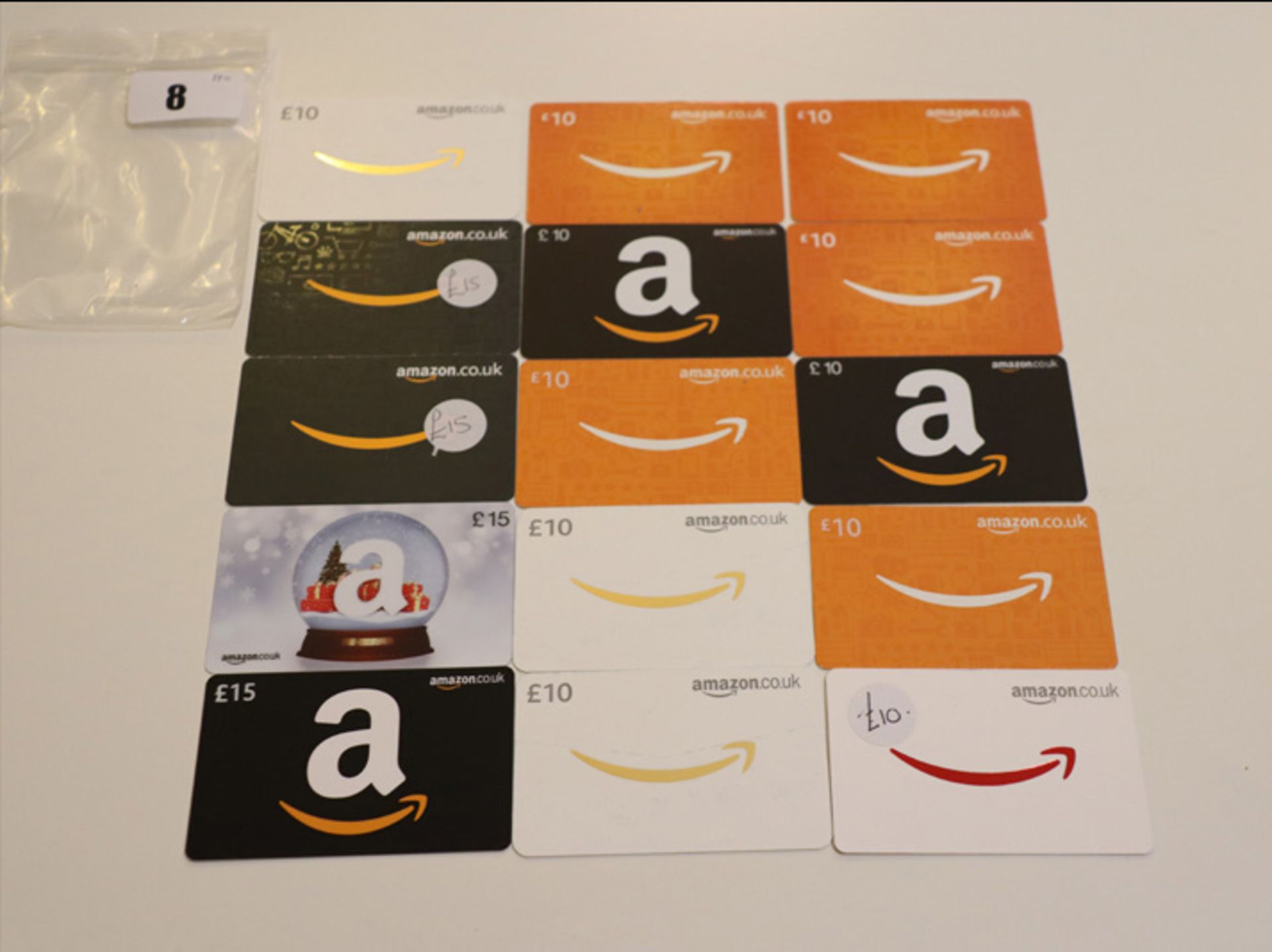 Amazon (x15) - Total face value £170