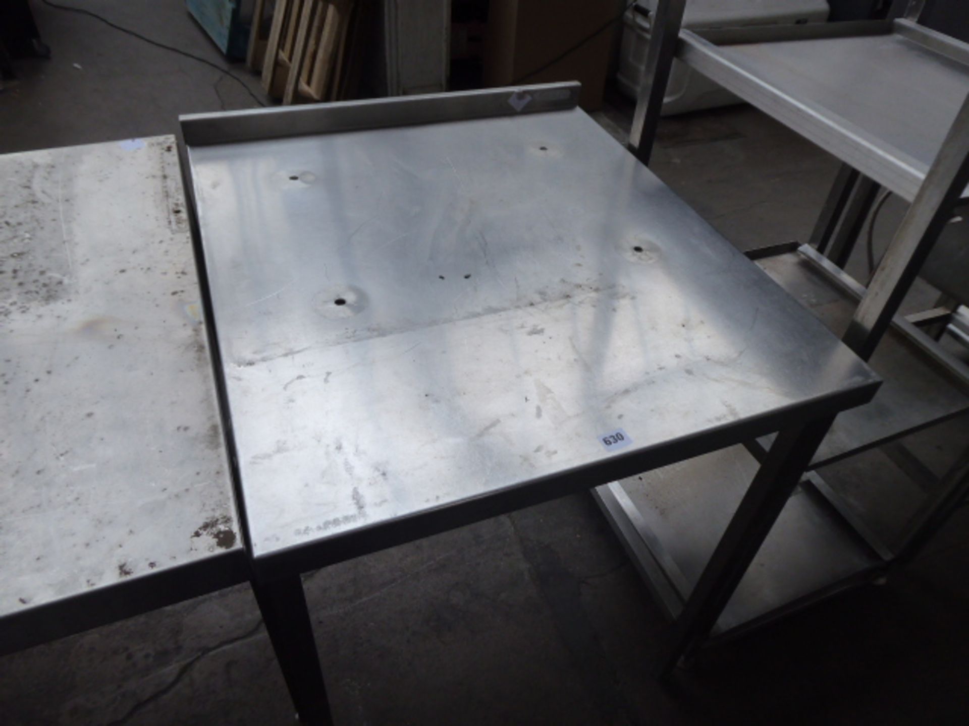 70cm stainless steel preparation table
