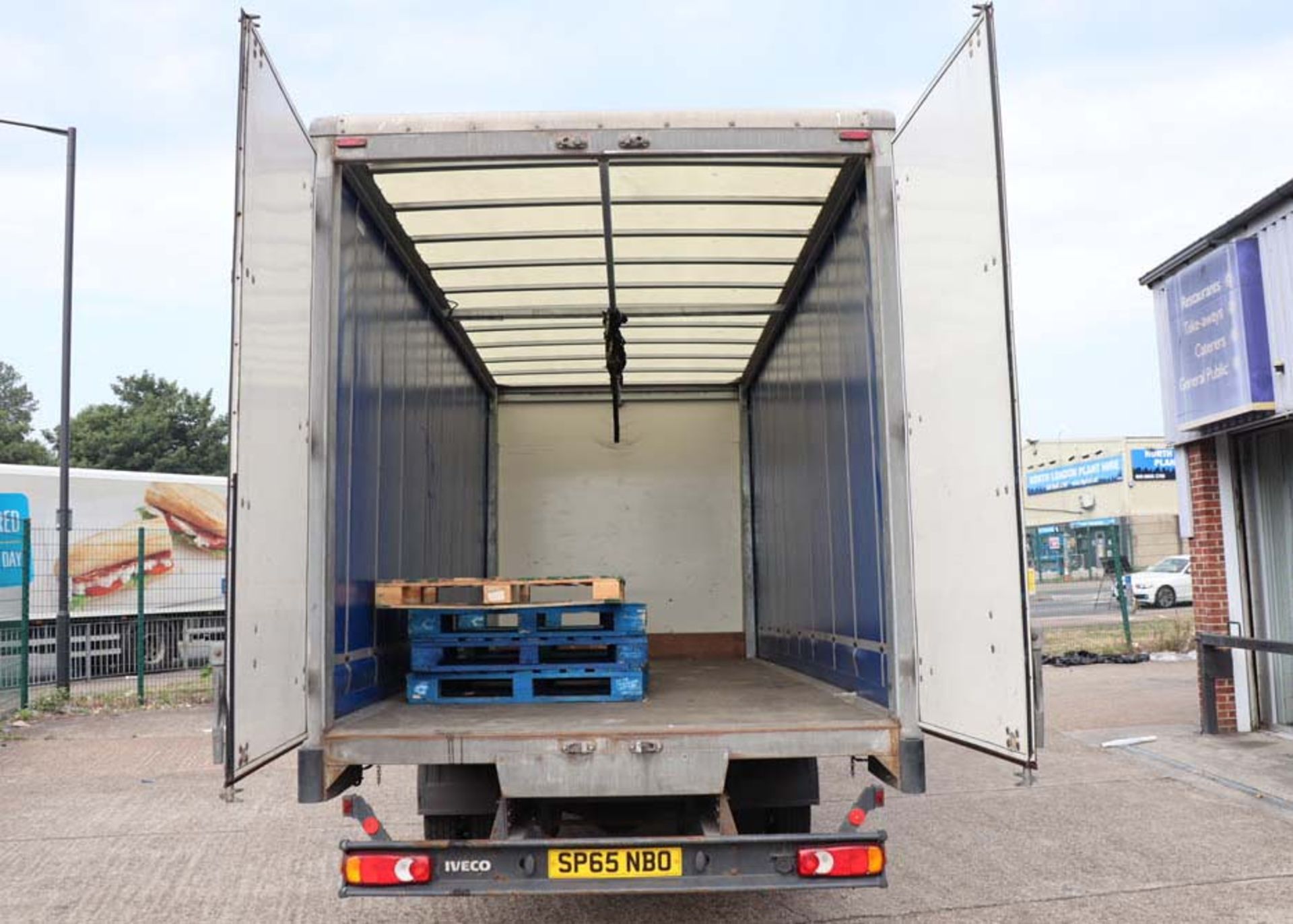IVECO Euro Cargo 75E16S S-A curtain sided lorry, 7500kg gross, 4485cc diesel engine, registration - Image 13 of 14