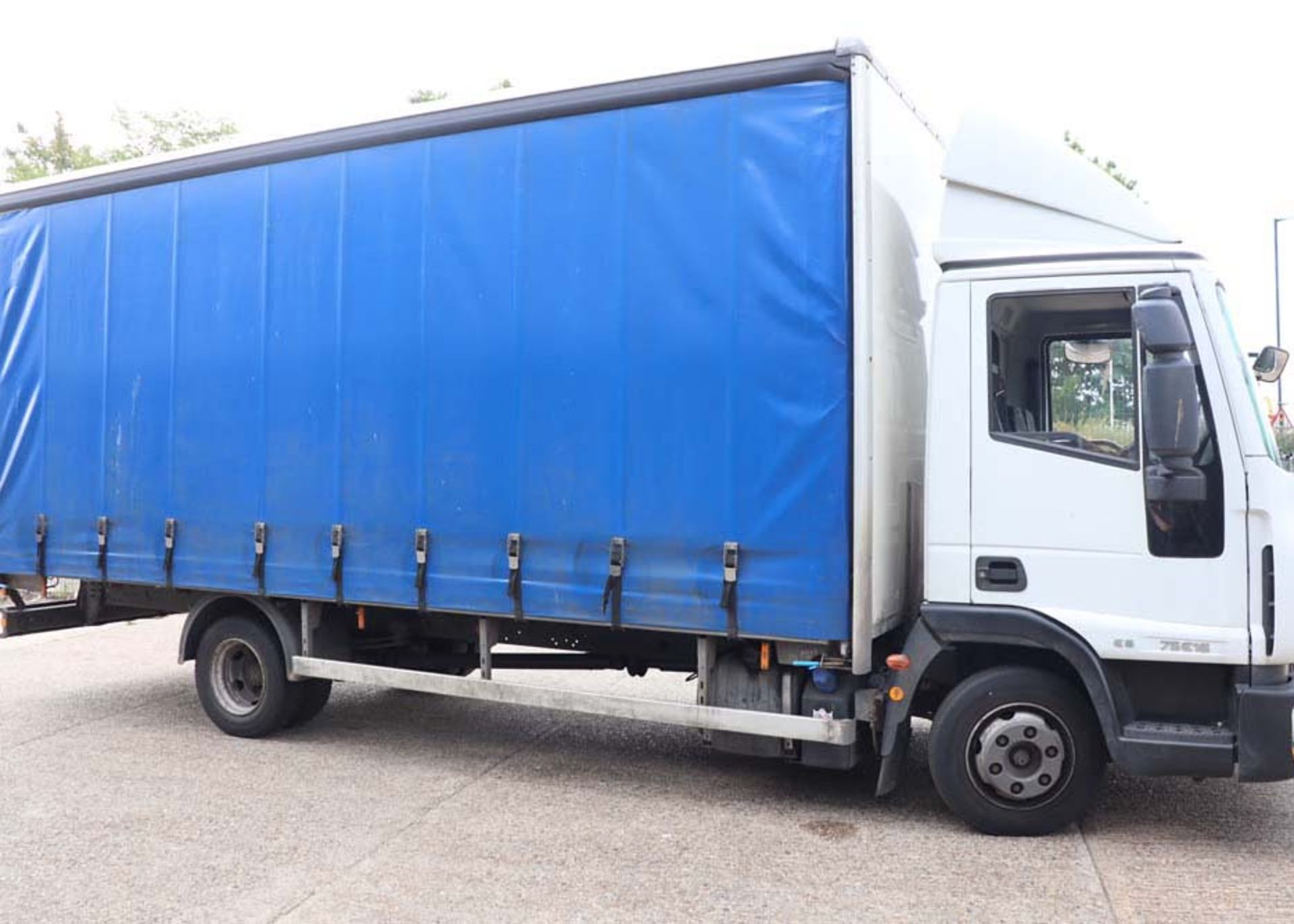 IVECO Euro Cargo 75E16S S-A curtain sided lorry, 7500kg gross, 4485cc diesel engine, registration - Image 2 of 14