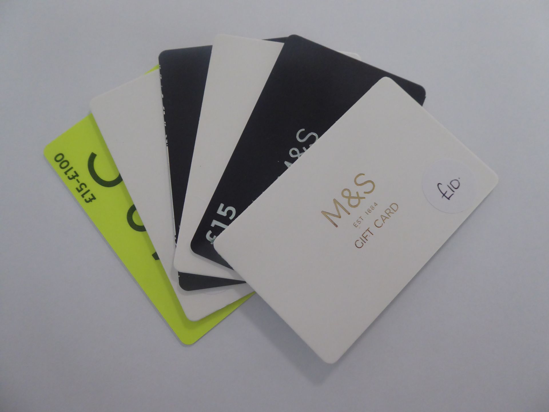 Marks & Spencer (x6) - Total face value £95