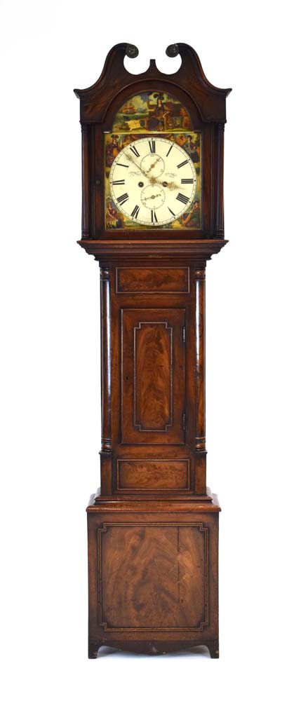 John Watson of Kerriemuir, a late 18th/early 19th century longcase clock,