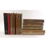 Mathematics & Geometry : A collection of 11 volumes dating from early to mid 20th.C.