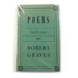 Robert Graves : Poems 1938 - 1945, 1946. 1st. Ed. Small, slim 8vo. Hb+Dj.