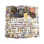 A collection of approximately two hundred and thirty six 1960's enamelled bowling club badges