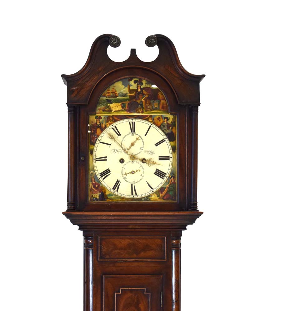 John Watson of Kerriemuir, a late 18th/early 19th century longcase clock, - Image 6 of 6