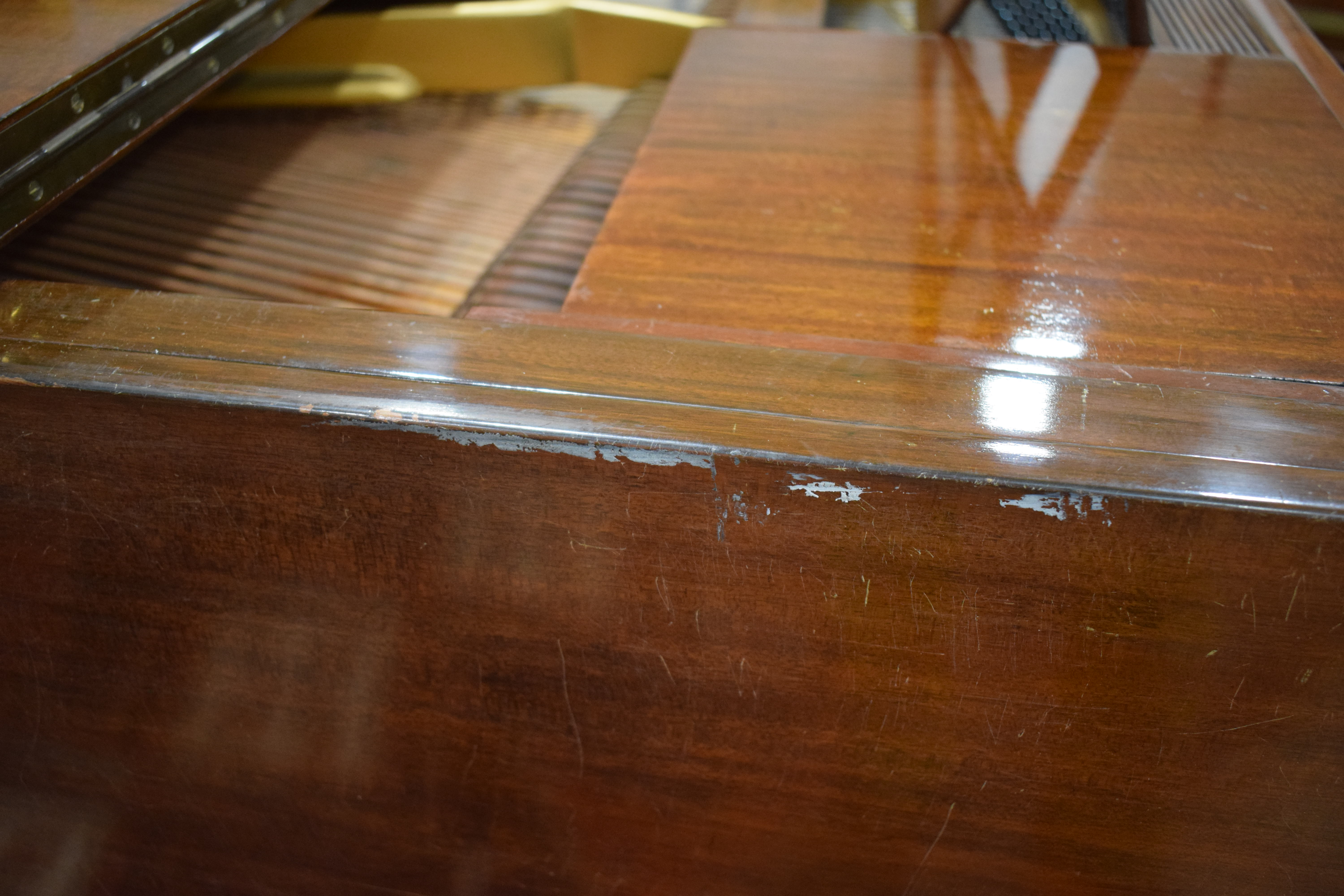 A Bluthner baby grand piano with a mahogany case, c. 1929, No. - Image 31 of 31