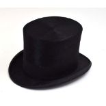 A Tress & Co. of London silk top hat, 18.