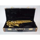 Trevor James & Co., 'The Horn' brass saxophone, No.