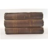 The Poetical Works of Percy Bysshe Shelley, 1857. Vols. I - III. Engraved portrait frontis to I.