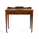 A late 19th/early 20th century rosewood,